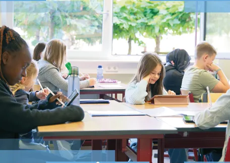 Escuela secundaria – Folleto escolar