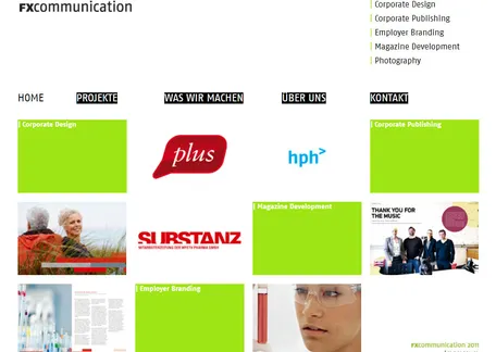FX communication | Desarrollo del sitio