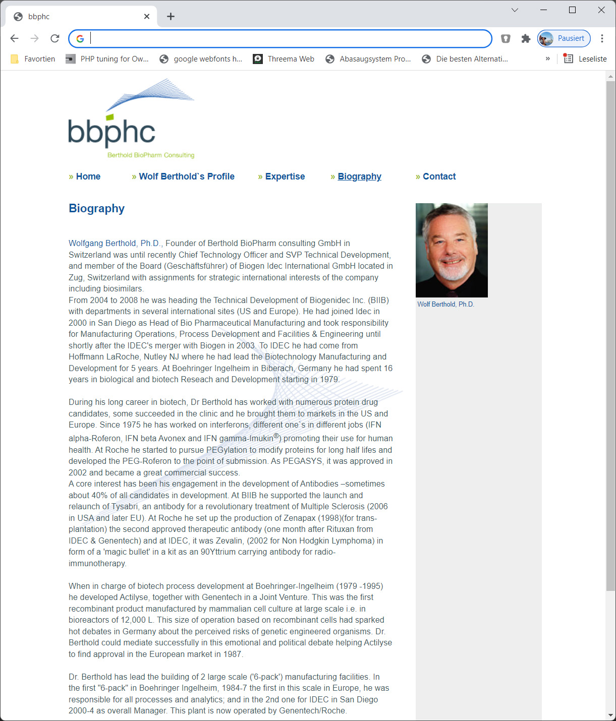 Homepage Development – bbphc.