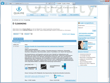 Web Portal – QUAIME AG.