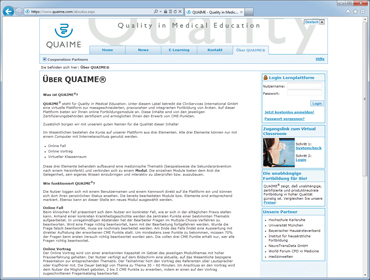 Web Portal – QUAIME AG.